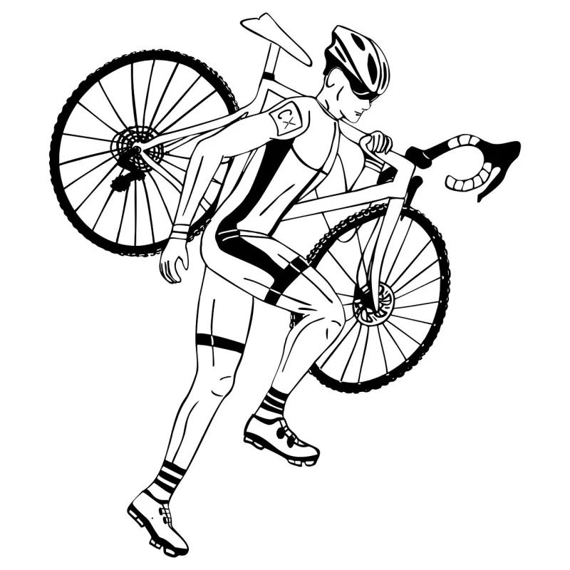 Bike Horse Nature Stickdatei – Sport