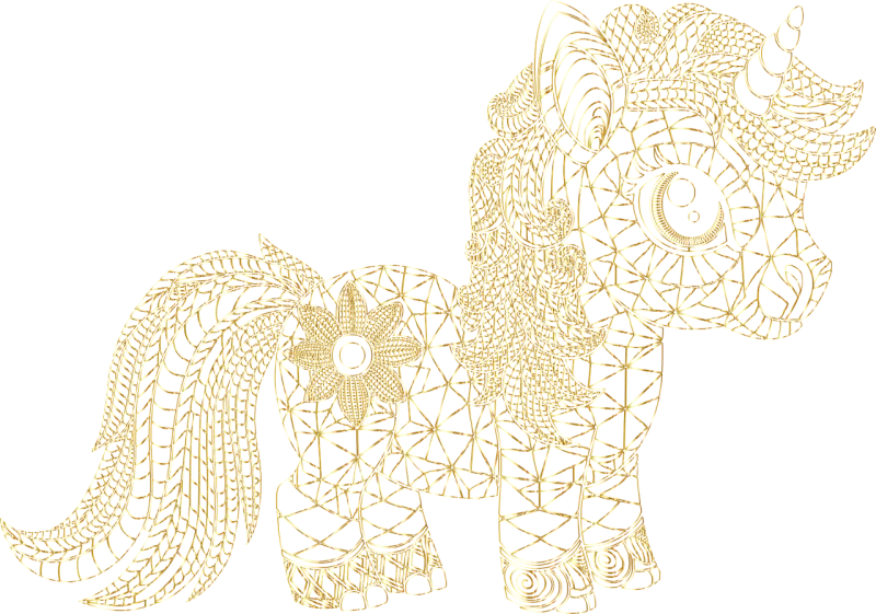 Unicorn Horse Animal Stickdatei – Kinder
