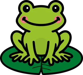 Frog Nature All Stickdatei