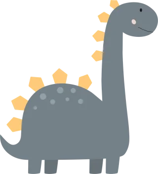 Dino Dinosaur Nature Stickdatei – Kinder