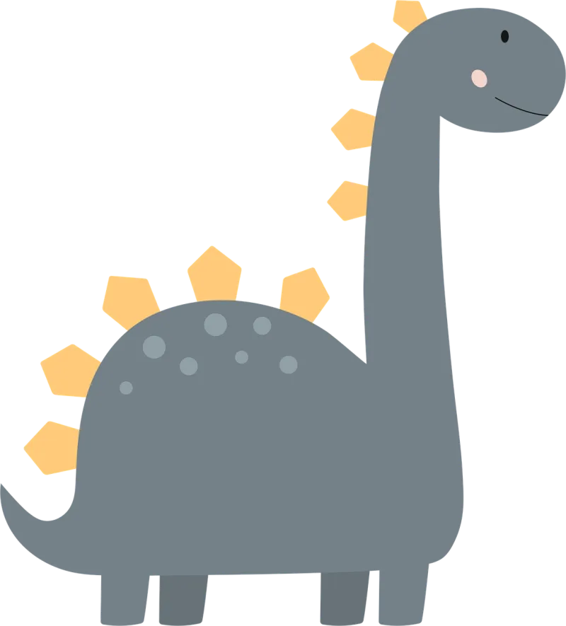 Dino Dinosaur Nature Stickdatei – Kinder