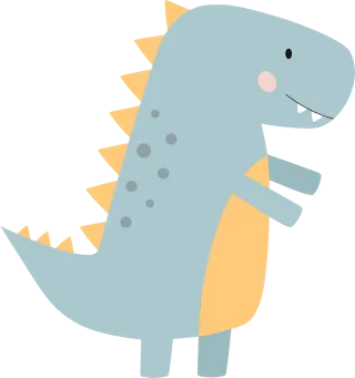 Dino Dinosaur Nature Stickdatei – Kinder
