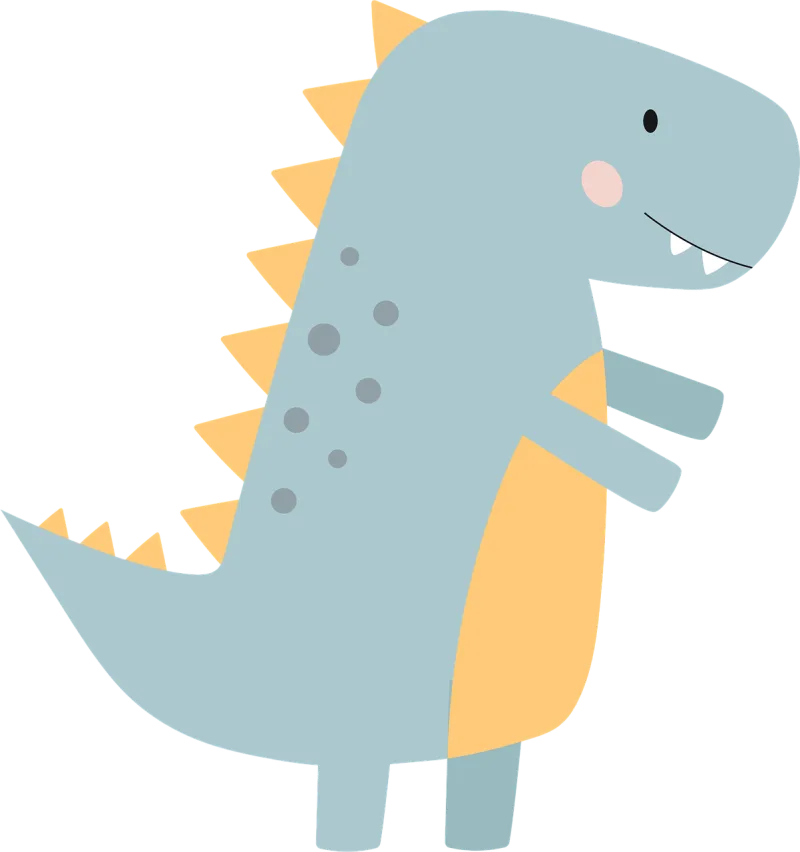 Dino Dinosaur Nature Stickdatei – Kinder