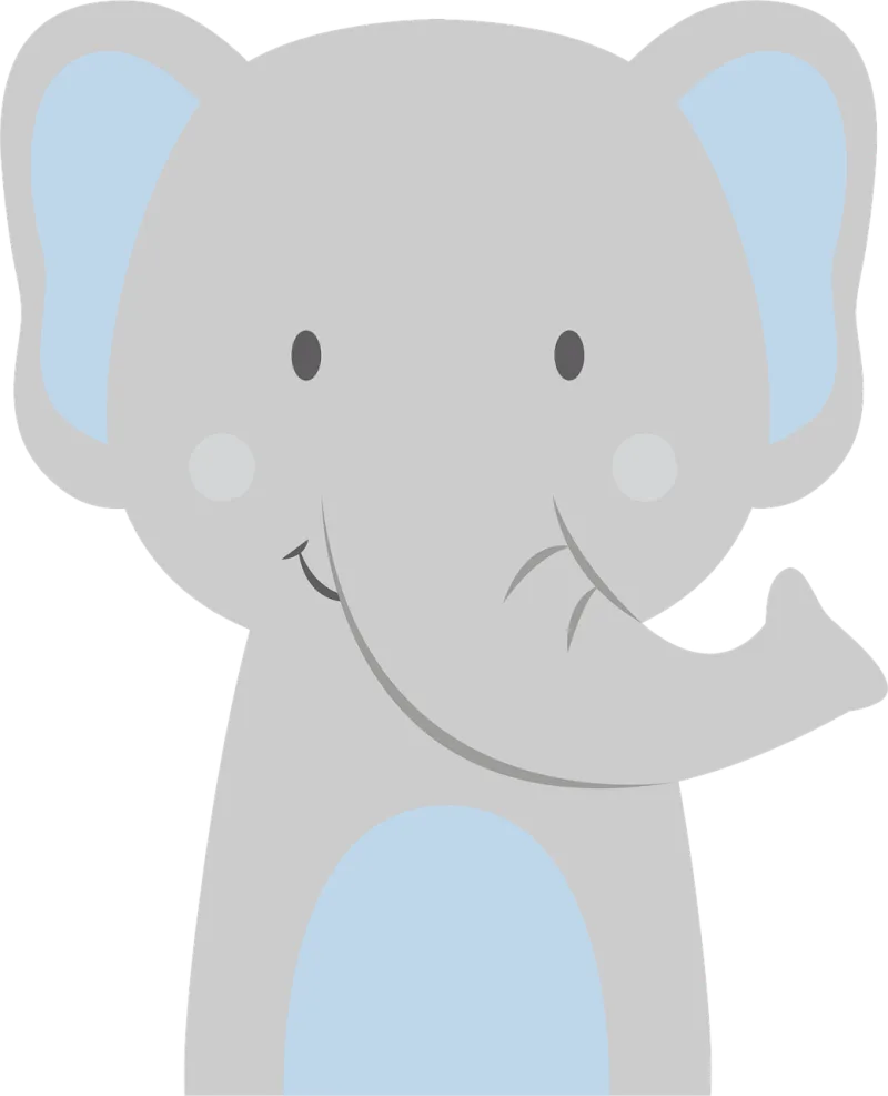 Elephant Nature Wildlife Stickdatei – Tiere