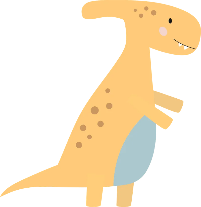 Dino Dinosaur Nature Stickdatei – Kinder