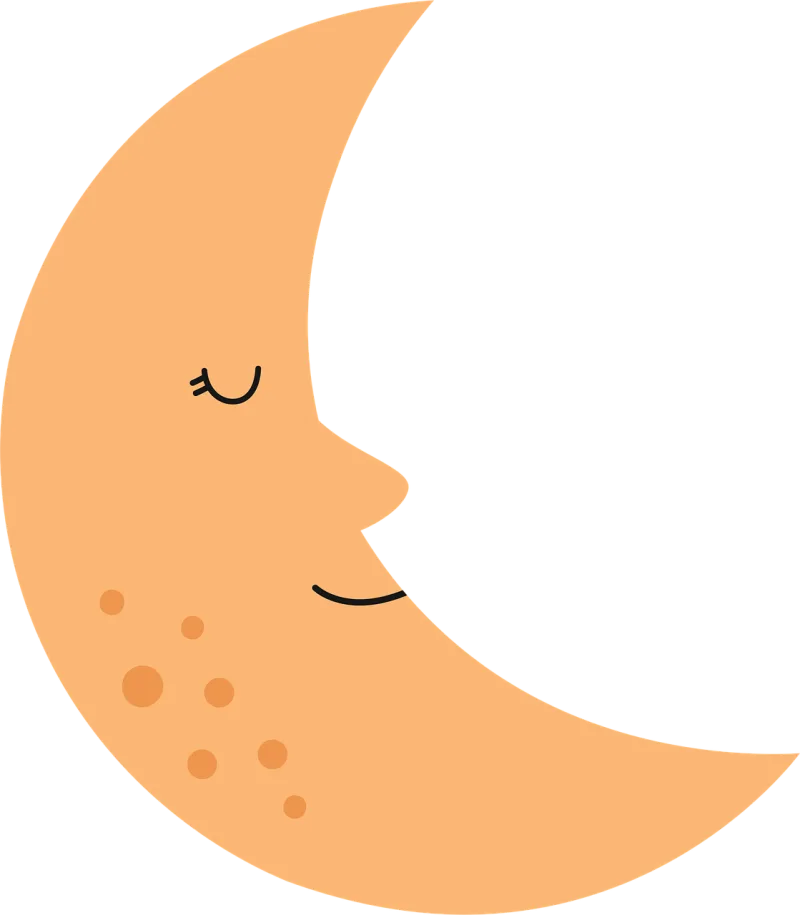 Moon Night sky Night Stickdatei – Natur