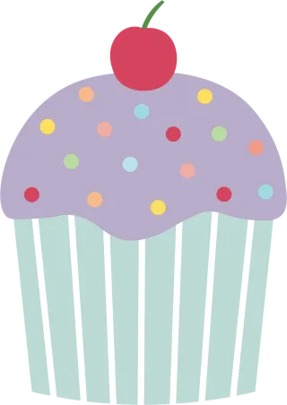 Cupcake Cake Dessert Stickdatei