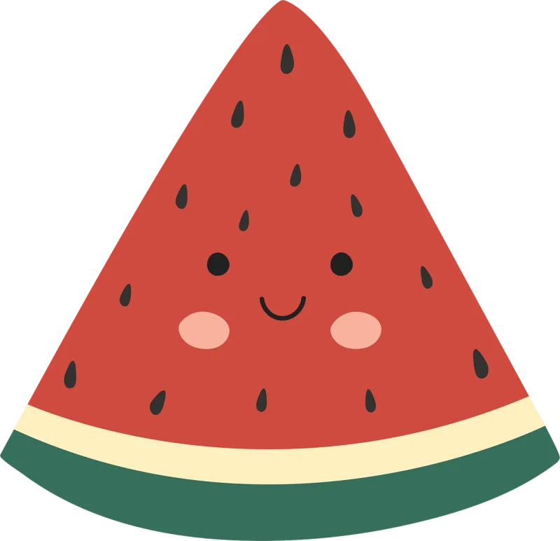Watermelon Food Fruit Stickdatei – Essen & Trinken