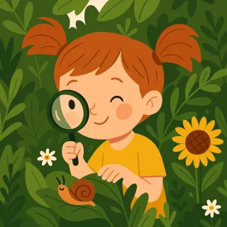 Ai generated Girl Flower background Stickdatei