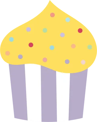 Cupcake Cake Dessert Stickdatei
