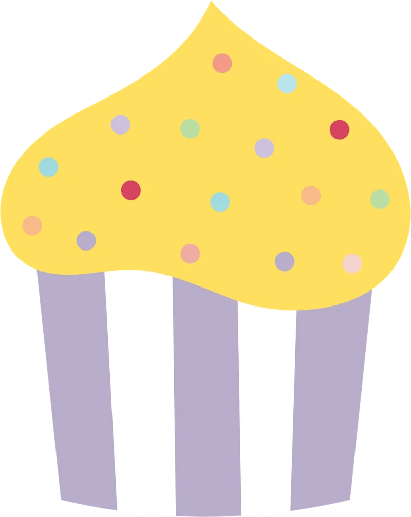 Cupcake Cake Dessert Stickdatei – Kinder