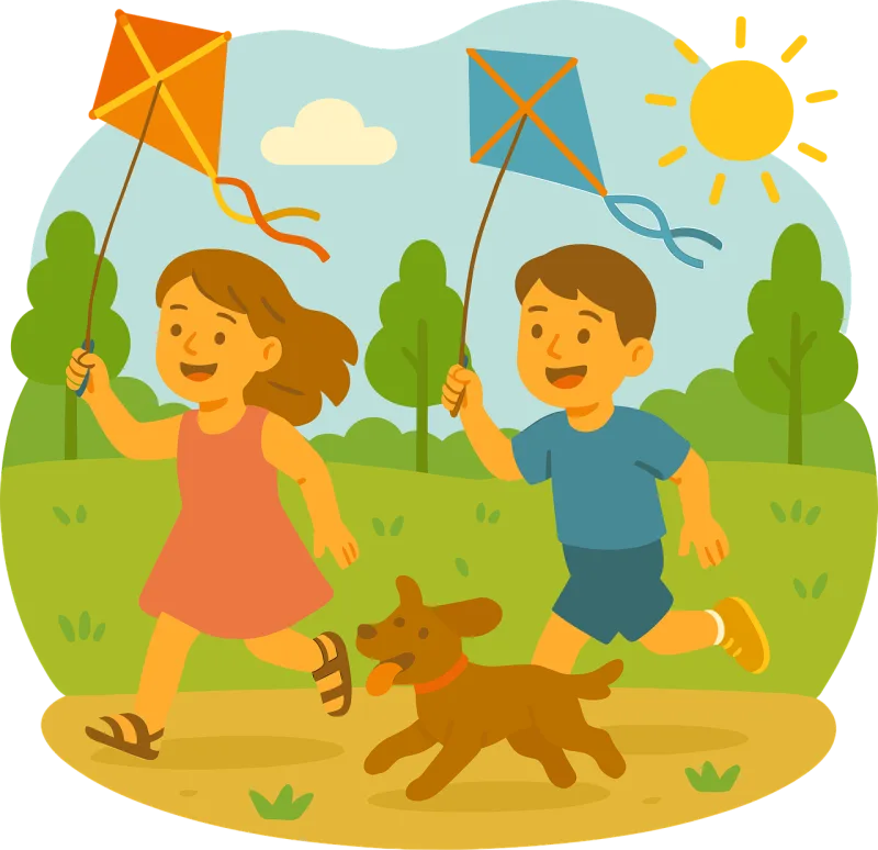 Ai generated Summer The park Stickdatei – Sport