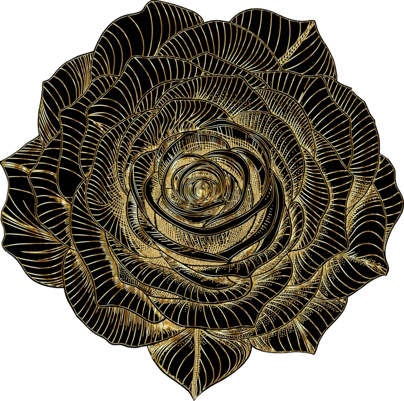 Rose Flower Beautiful flowers Stickdatei – Blumen