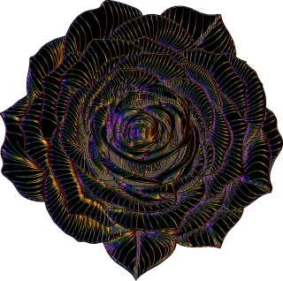 Rose Flower Plant Stickdatei
