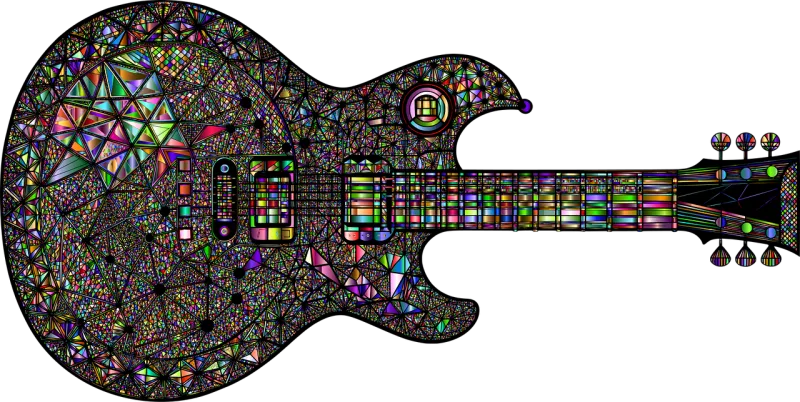 Guitar Music Musical instrument Stickdatei – Musik