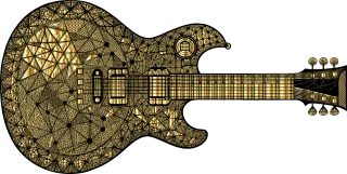 Guitar Music Musical instrument Stickdatei