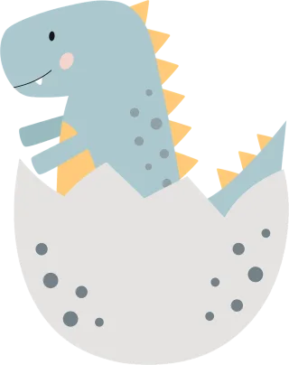 Prehistoric Dinosaur Dino Stickdatei – Kinder