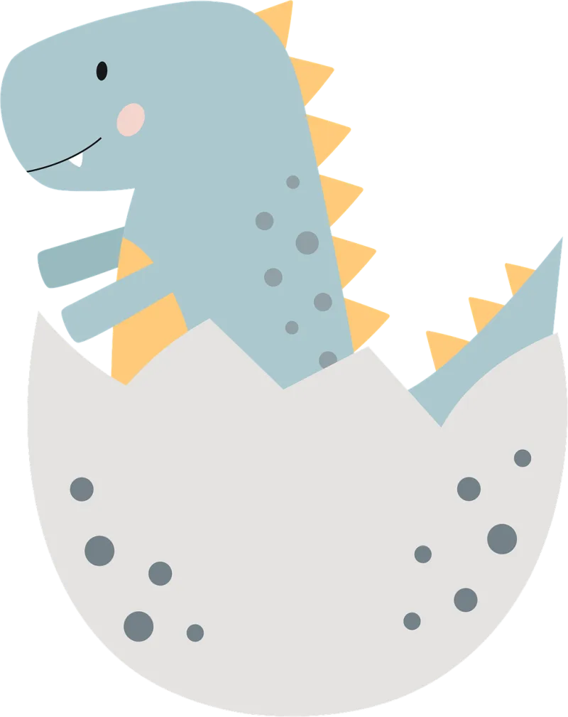 Prehistoric Dinosaur Dino Stickdatei – Kinder