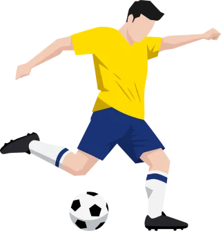 Soccer Football Brazil Stickdatei