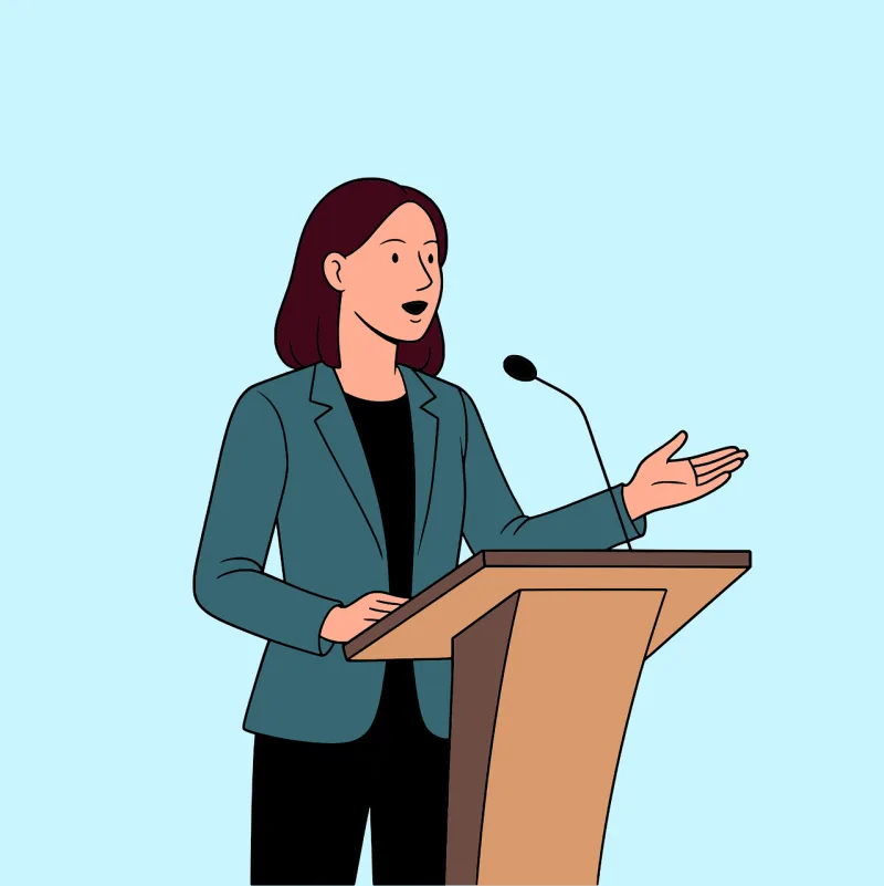 Public speaking Speech Presentation Stickdatei – Musik