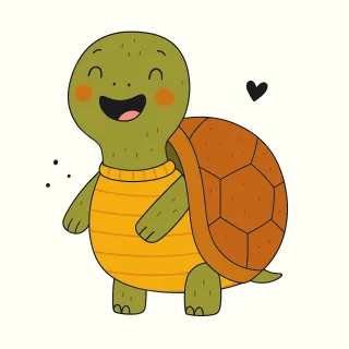 Ai generated Turtle Carapace Stickdatei – Tiere