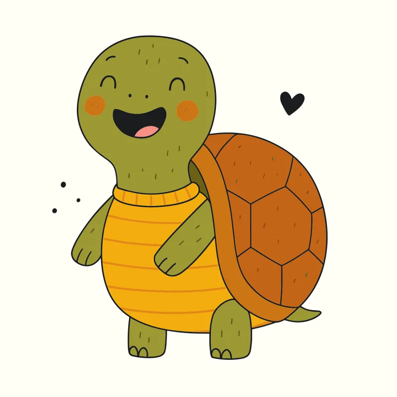 Ai generated Turtle Carapace Stickdatei – Tiere