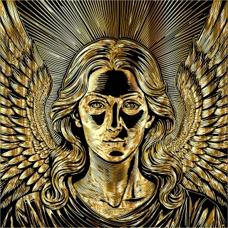 Angel Portrait Female Stickdatei