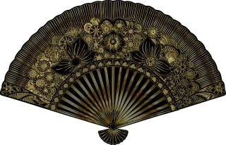 Hand fan Fan Cooling Stickdatei – Weihnachten