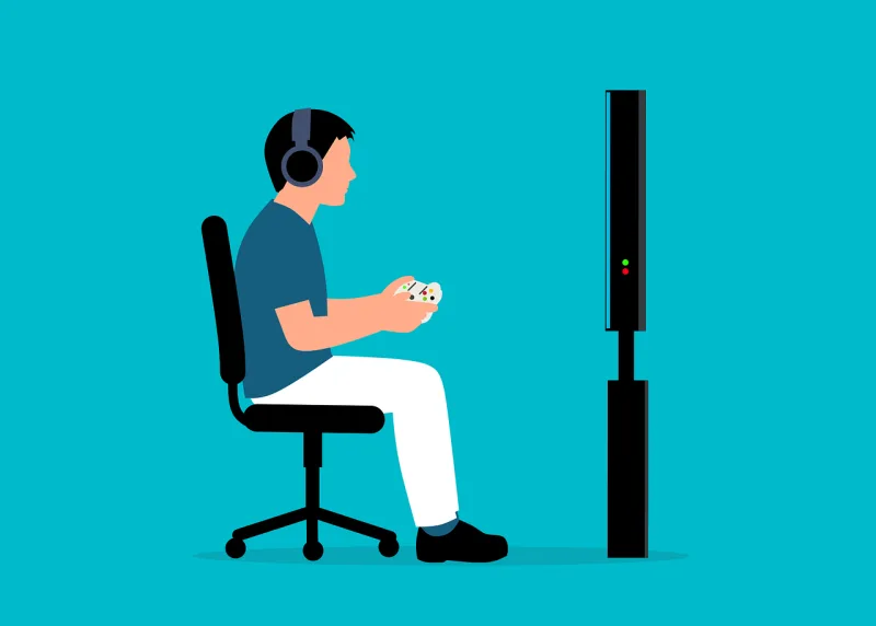 Gaming Gamer Video game Stickdatei – Musik