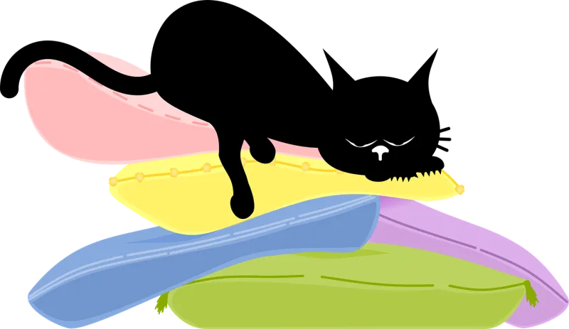 Cat Kitten Black cats Stickdatei – Tiere