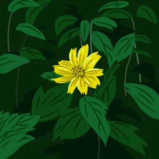 Flower Nature Bloom Stickdatei