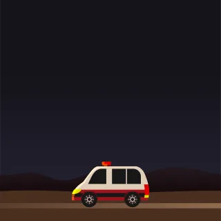 Ambulance Emergency Rescue Stickdatei