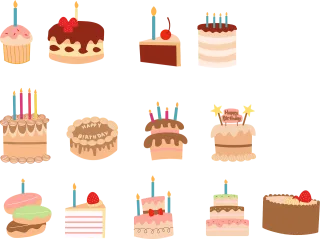 Cake Celebration Party Stickdatei