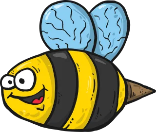 Honey bee Part Insects Stickdatei