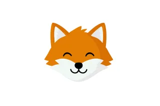 Ai generated Nature Fox Stickdatei