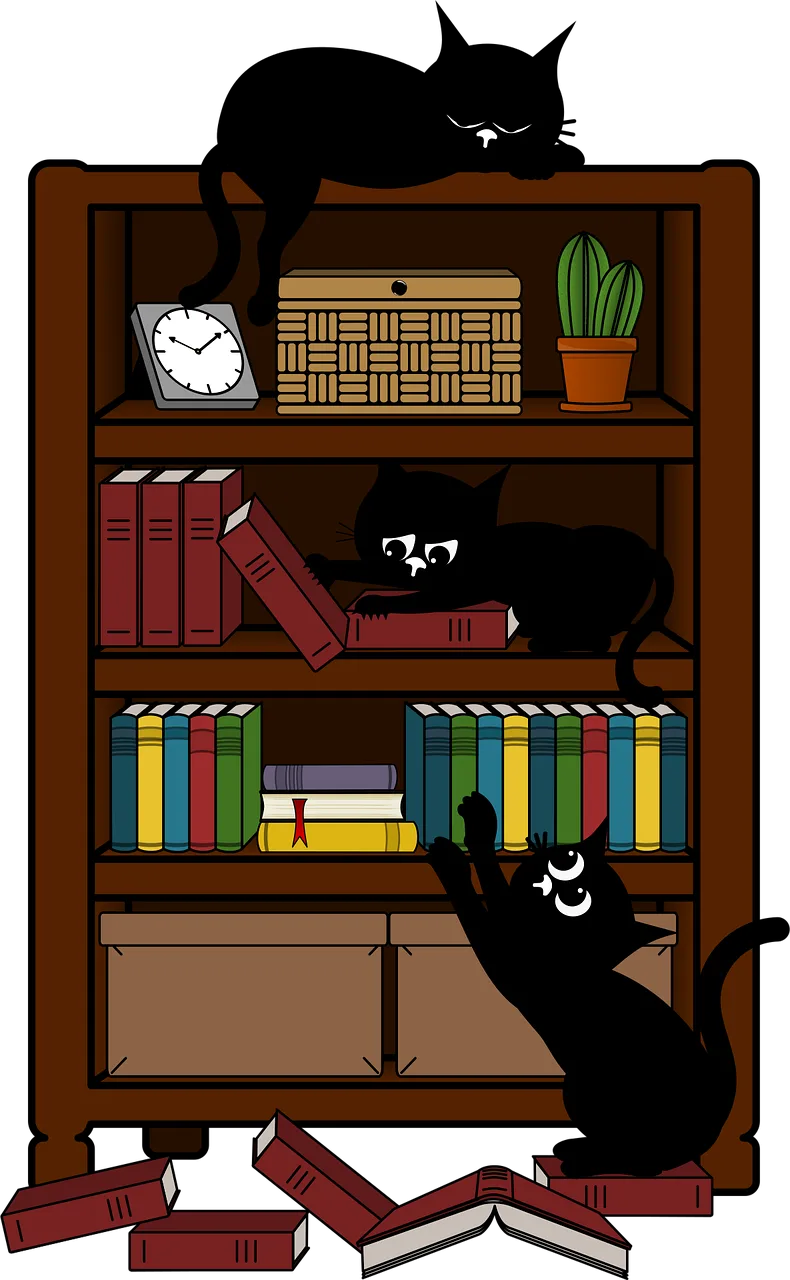 Cat Kitten Black cats Stickdatei – Tiere