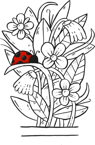 Bouquet Flowers Beautiful flowers Stickdatei