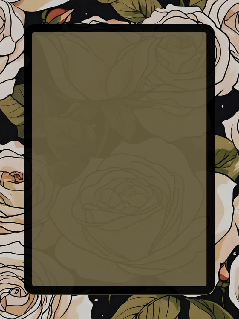 Frame Flower wallpaper Flower background Stickdatei – Blumen