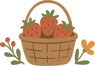Cottagecore Garden Bucket Stickdatei