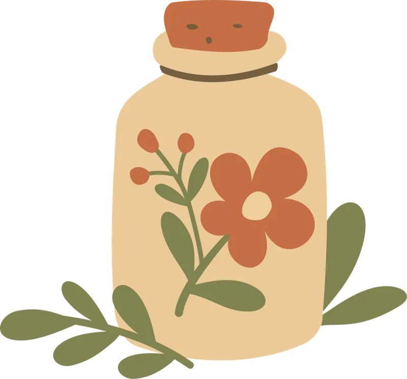 Cottagecore Nature Flower Stickdatei – Blumen