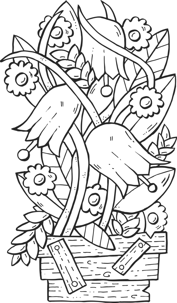 Flowers Flower background Bouquet Stickdatei – Blumen