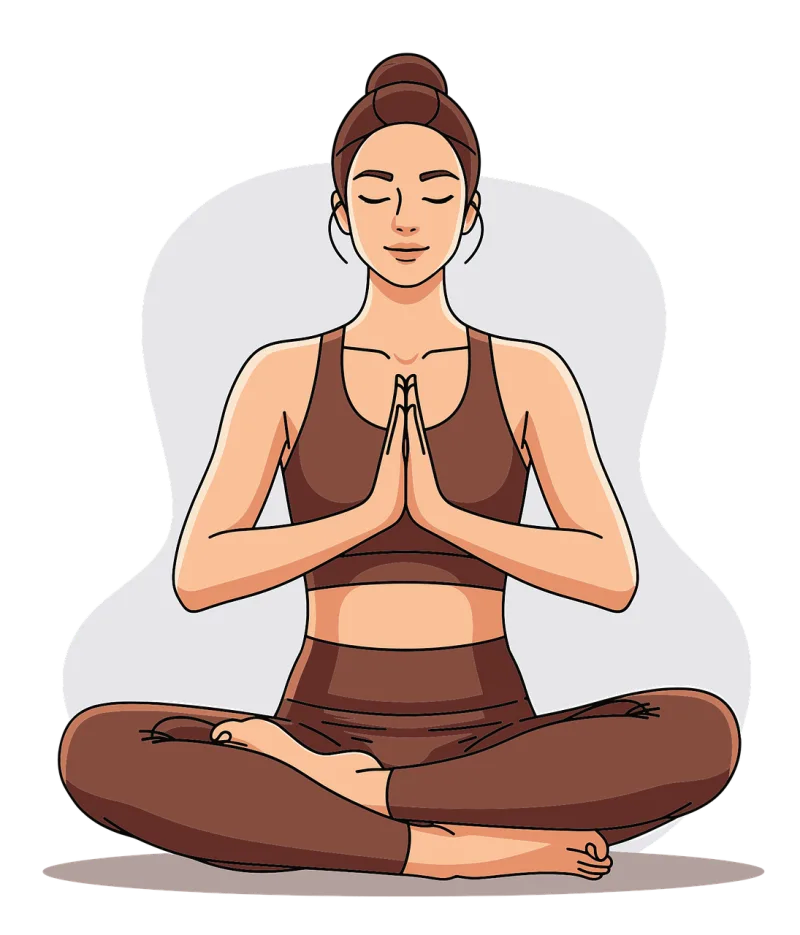 Ai generated Meditation Calmness Stickdatei – Blumen