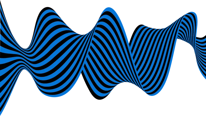 Wave Flow Design Stickdatei – Natur