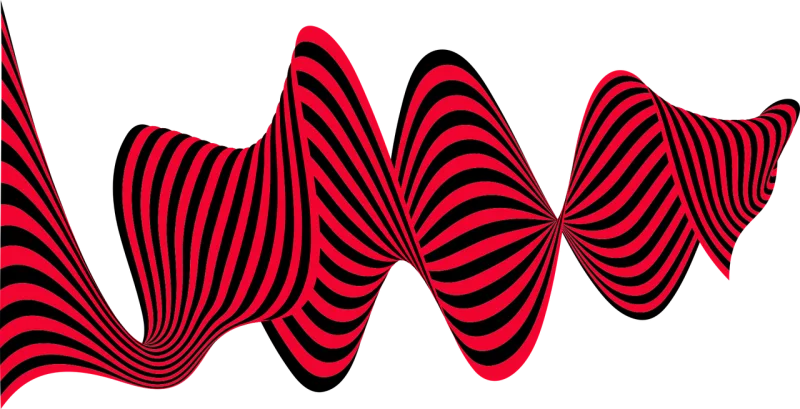 Wave Flow Design Stickdatei – Natur