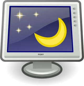 Screensaver Display Monitor Stickdatei