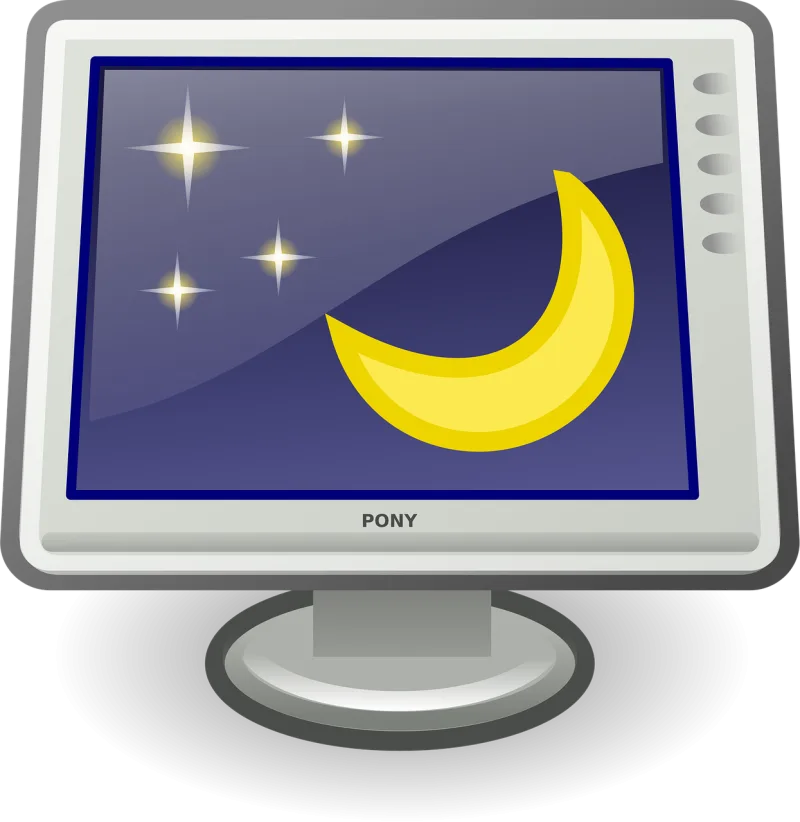 Screensaver Display Monitor Stickdatei – Natur