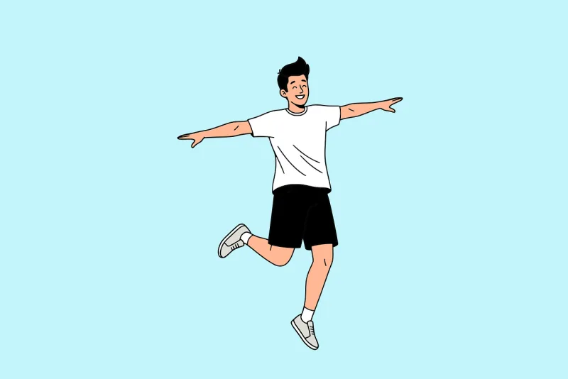 Happy Joyful Freedom Stickdatei – Sport