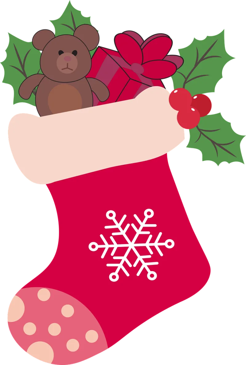 Christmas Gift Sock Stickdatei – Kinder