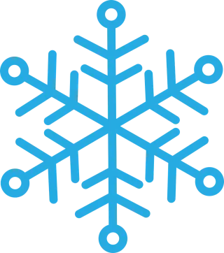 Snowflake Christmas Snow Stickdatei