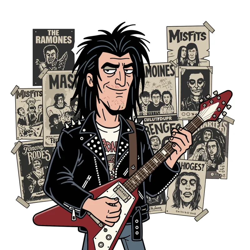 Musician Guitar Rock Stickdatei – Musik